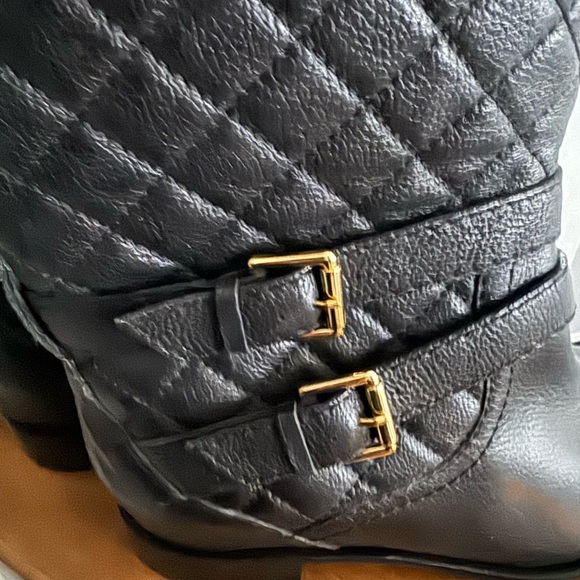 Kate SpadeQuilted Black Knee-High Boots NWOT - Picture 3 of 5